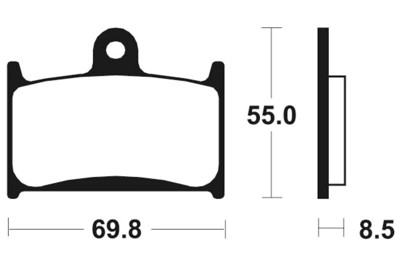 TECNIUM Trail Performance Sintered Metal Brake pads - MFP124