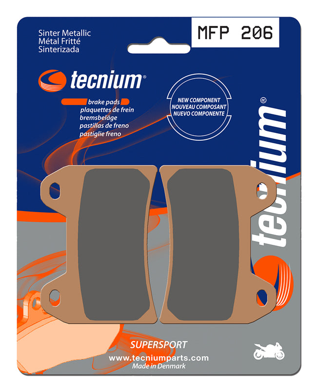 TECNIUM Trail Performance Sintered Metal Brake pads - MFP206