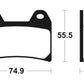 TECNIUM Trail Performance Sintered Metal Brake pads - MFP206