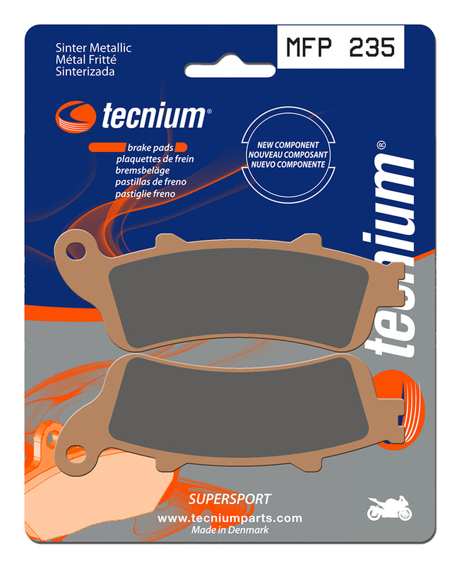 TECNIUM Trail Performance Sintered Metal Brake pads - MFP235