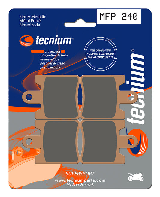 TECNIUM Trail Performance Sintered Metal Brake pads - MFP240