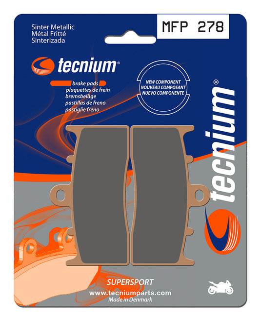 TECNIUM Trail Performance Sintered Metal Brake pads - MFP278