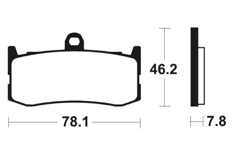 TECNIUM Trail Performance Sintered Metal Brake pads - MFP364 - 1022831