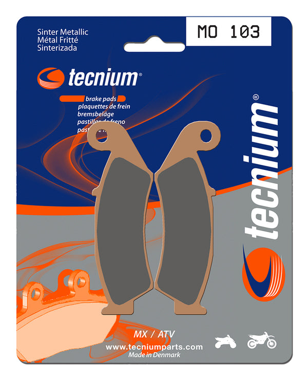 TECNIUM MX/ATV Sintermetall-Bremsbeläge - MO103 