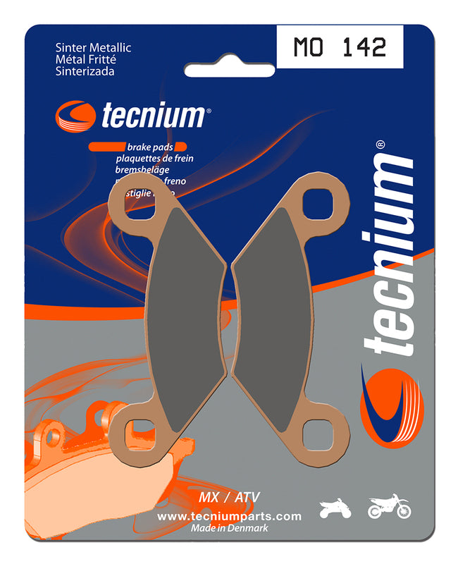 TECNIUM MX/ATV Sintered Metal Brake pads - MO142