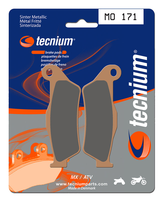 TECNIUM MX/ATV Sintered Metal Brake pads - MO171