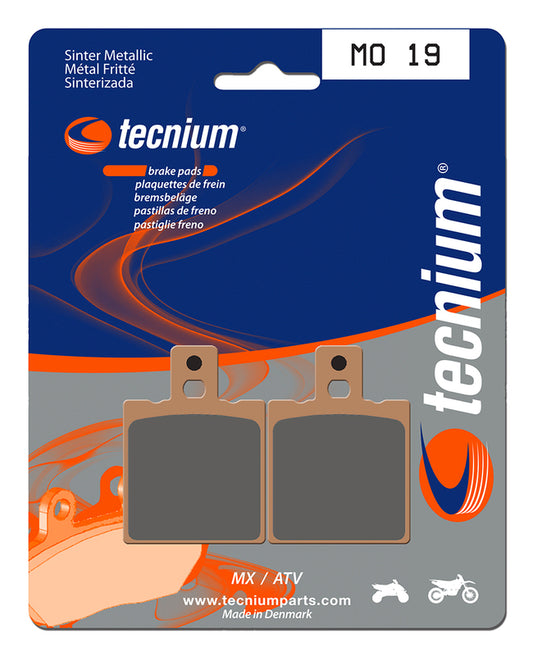 TECNIUM MX/ATV Sintered Metal Brake pads - MO19