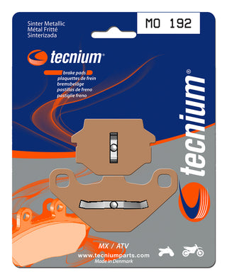 TECNIUM MX/ATV Sintermetall-Bremsbeläge - MO192