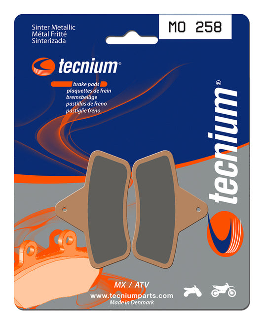 TECNIUM MX/ATV Sintered Metal Brake pads - MO258