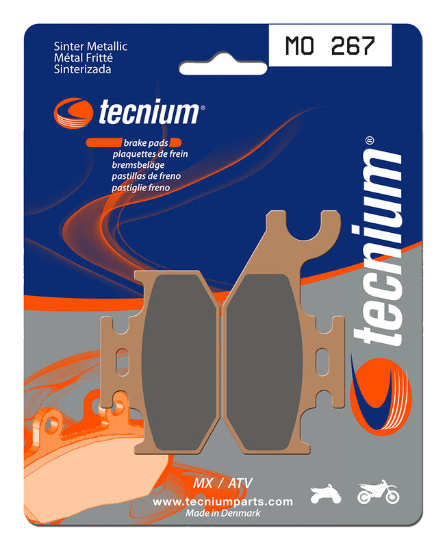 TECNIUM MX/ATV Sintered Metal Brake pads - MO267