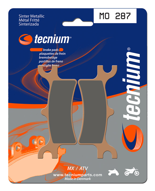 TECNIUM MX/ATV Sintered Metal Brake pads - MO287