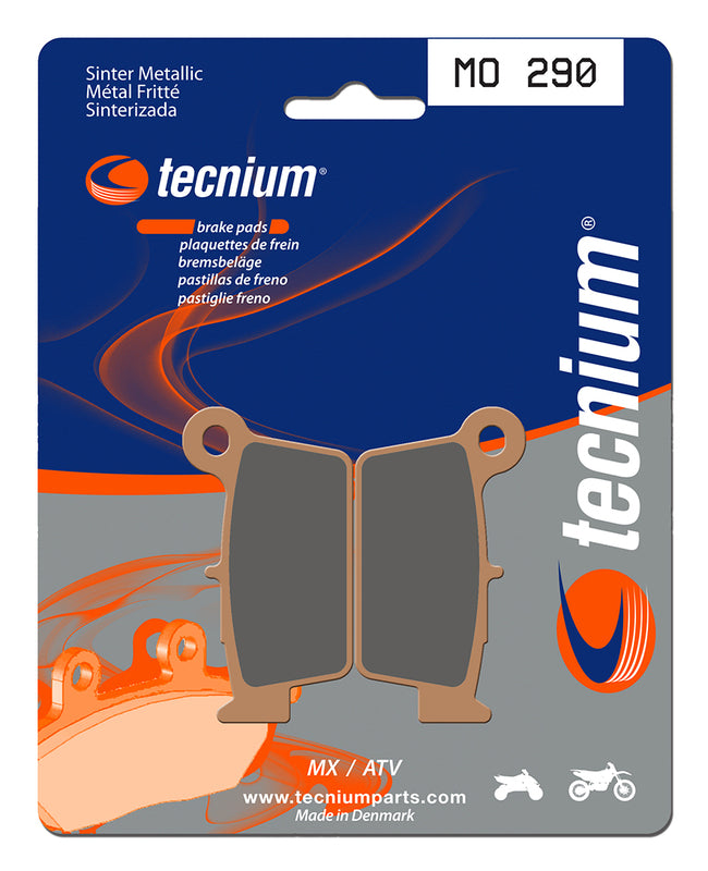 TECNIUM MX/ATV Sintered Metal Brake pads - MO290