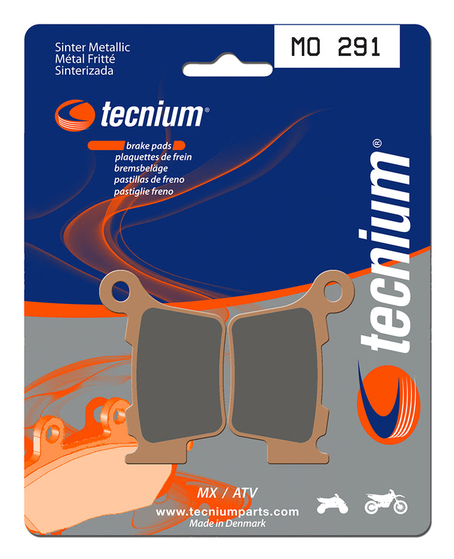 TECNIUM MX/ATV Sintered Metal Brake pads - MO291