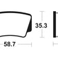 TECNIUM MX/ATV Sintered Metal Brake pads - MO367