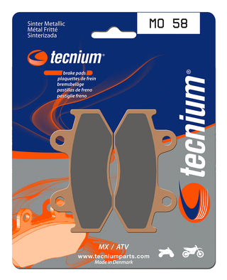 TECNIUM MX/ATV Sintermetall-Bremsbeläge - MO58 