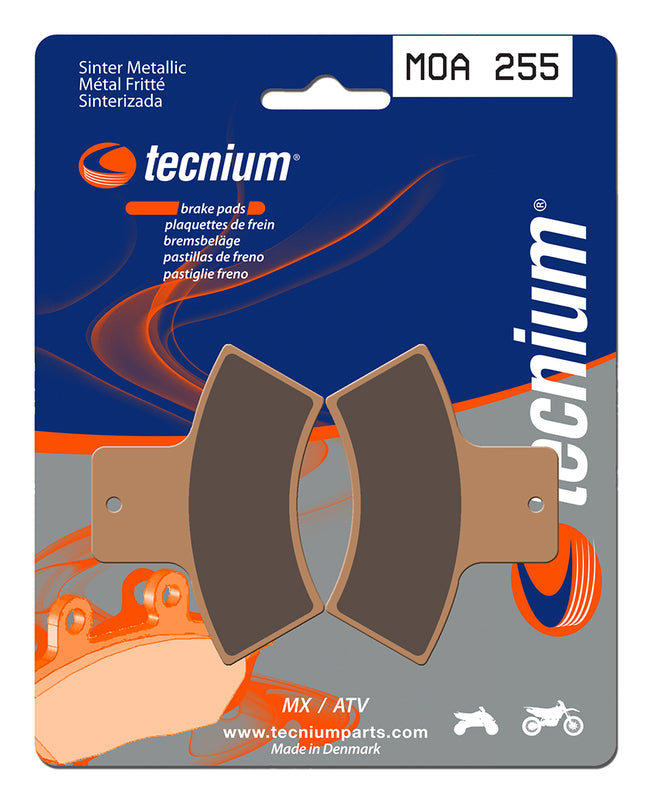 TECNIUM MX/ATV Sintered Metal Brake pads - MOA255