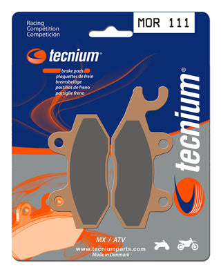 TECNIUM Racing MX/ATV Sintermetall-Bremsbeläge - MOR111 