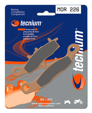 TECNIUM Racing MX/ATV Sintermetall-Bremsbeläge - MOR226 