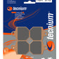 TECNIUM Racing MX/ATV Sintered Metal Brake pads - MOR343