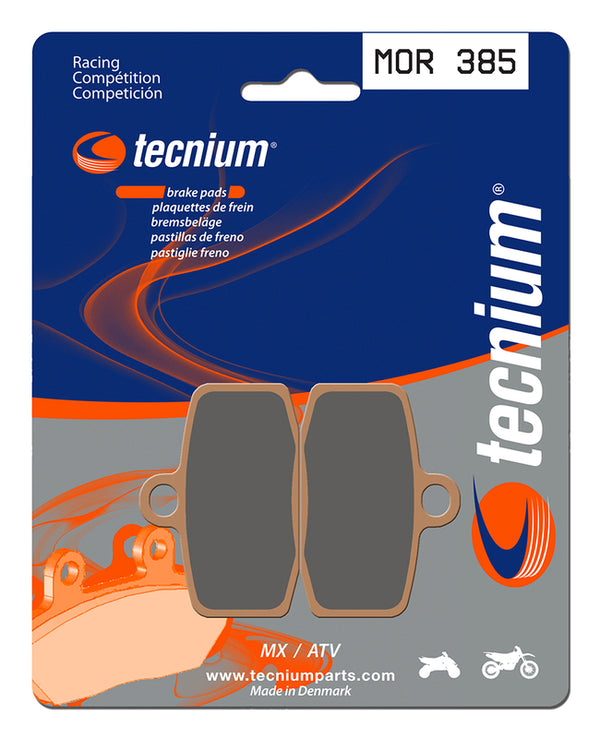 TECNIUM Racing MX/ATV Sintered Metal Brake pads - MOR385