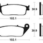 TECNIUM Street Performance Sintered Metal Brake pads - MR130