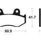 TECNIUM Street Performance Sintered Metal Brake pads - MR209