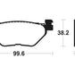 TECNIUM Street Performance Sintered Metal Brake pads - MR269