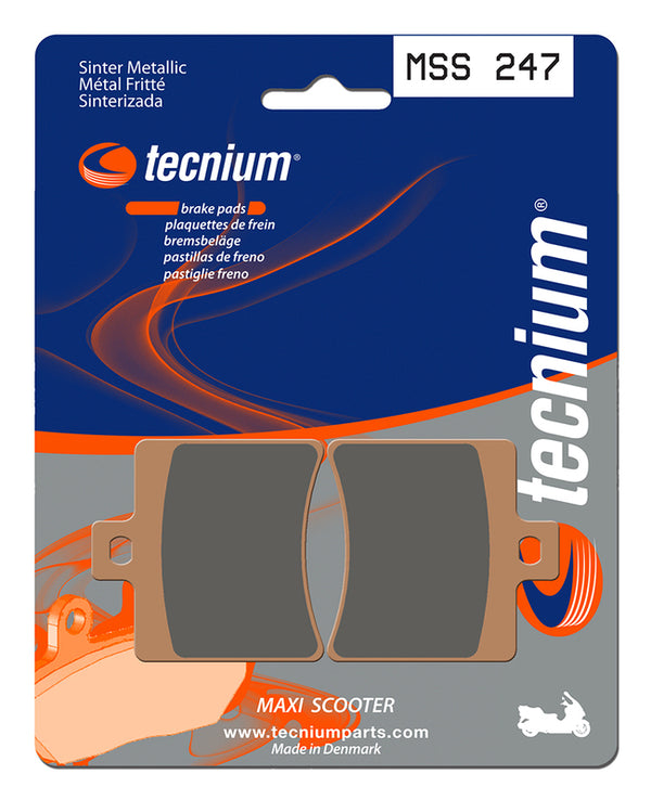 TECNIUM Maxi Scooter Sintermetall Bremsbeläge - MSS247 