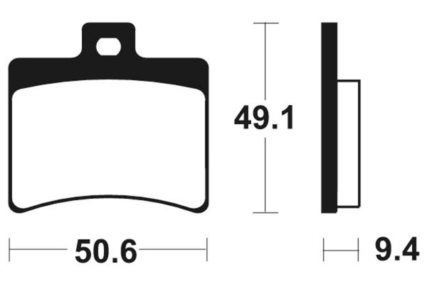 TECNIUM Maxi Scooter Sintermetall Bremsbeläge - MSS247 