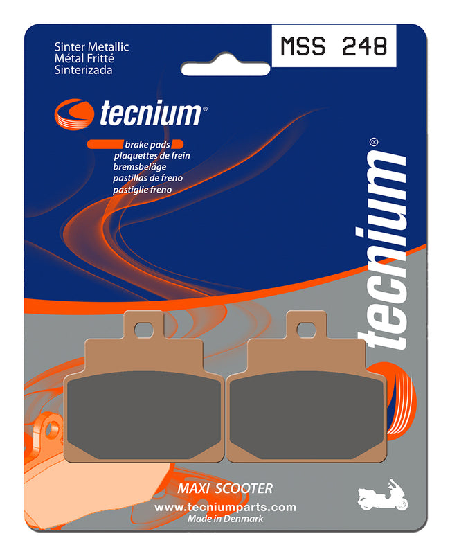 TECNIUM Maxi Scooter Sintered Metal Brake pads - MSS248