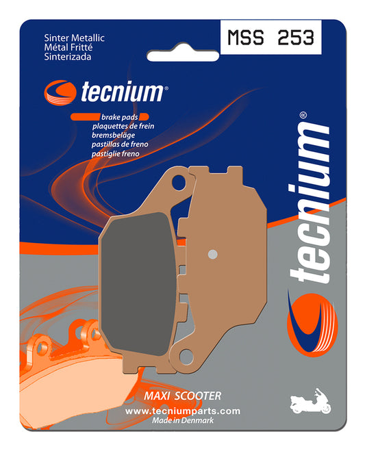 TECNIUM Maxi Scooter Sintered Metal Brake pads - MSS253