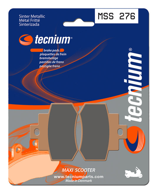 TECNIUM Maxi Scooter Sintered Metal Brake pads - MSS276