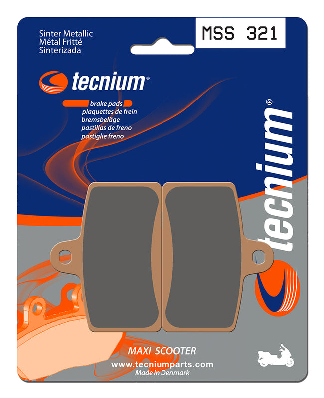 TECNIUM Maxi Scooter Sintered Metal Brake pads - MSS321
