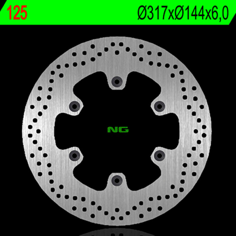 NG BRAKES Fix Brake Disc - 125