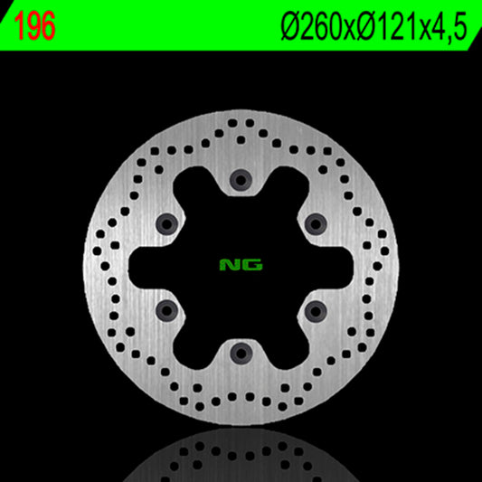 NG BRAKES Fix Brake Disc - 196