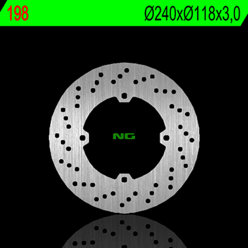 NG BRAKES Fix Brake Disc - 198