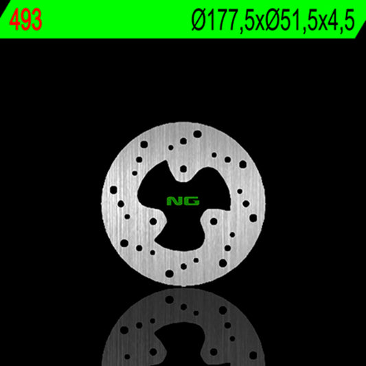 NG BRAKES Fix Brake Disc - 493