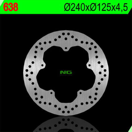 NG BRAKES Fix Brake Disc - 638