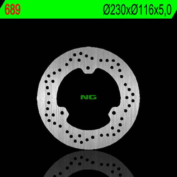 NG BRAKES Fix Brake Disc - 689