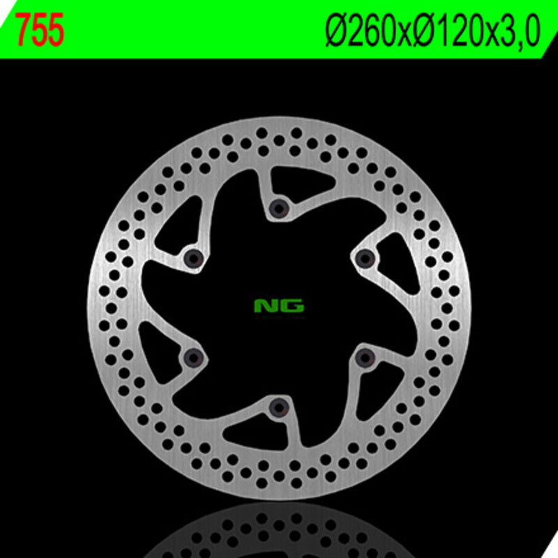 NG BRAKES Fix Brake Disc - 755