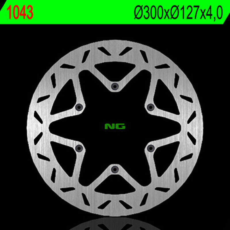 NG BRAKES Fix Brake Disc - 1043
