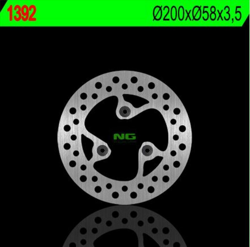 NG BRAKES Fix Brake Disc - 1392