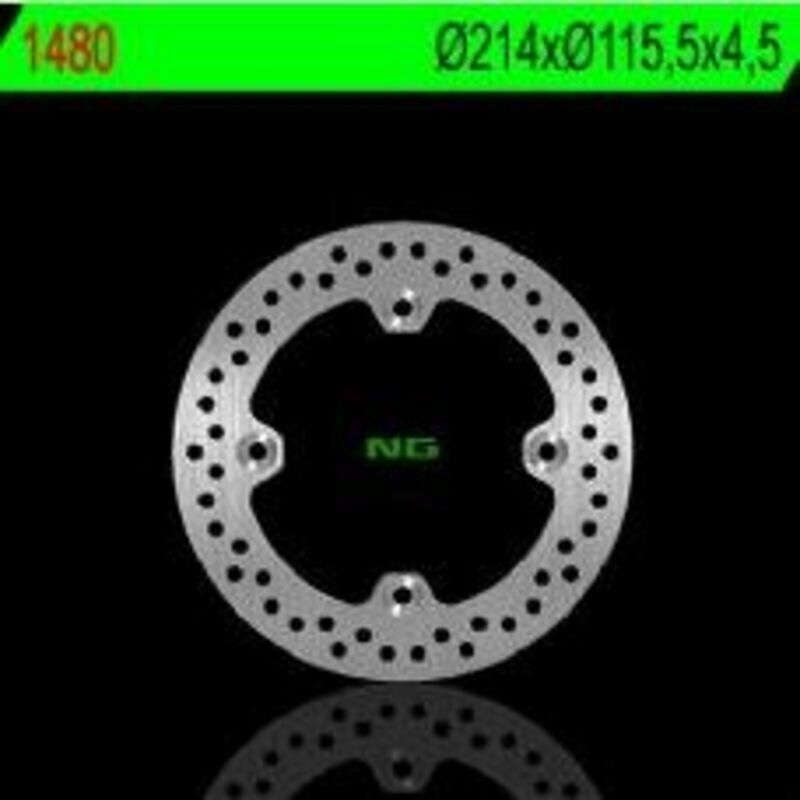 NG BRAKES Fix Brake Disc - 1480