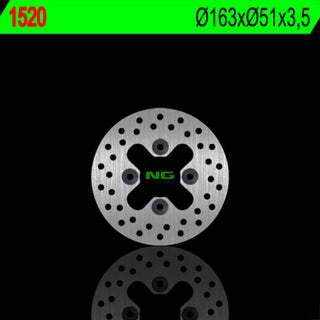 NG BRAKES Fix Bremsscheibe - 1520