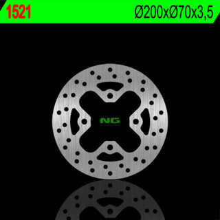 NG BRAKES Fix Bremsscheibe - 1521