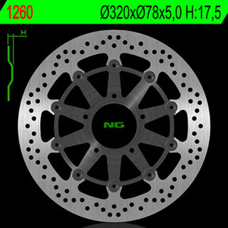 NG BRAKES Floating - 1260G