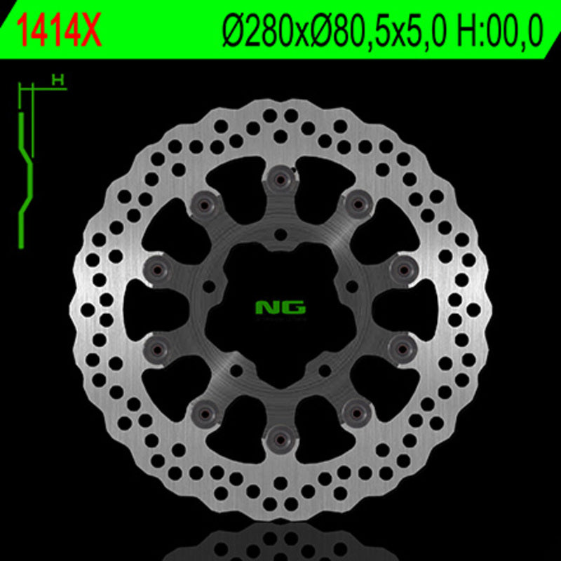 NG BRAKES Petal Floating - 1414X