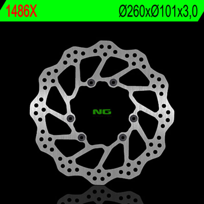NG BRAKES Petal Fix Brake Disc - 1486X