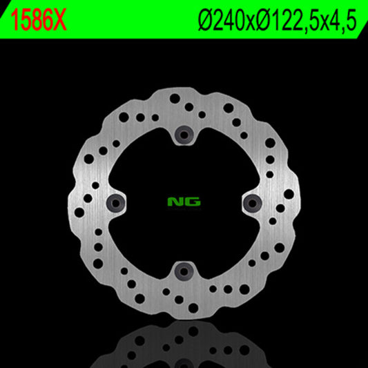NG BRAKES Petal Fix Brake Disc - 1586X