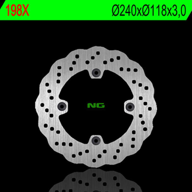 NG BRAKES Petal Fix Brake Disc - 198X